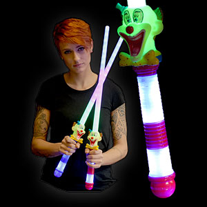 0579-024 LED Neon Schwert Clown