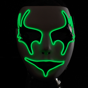 0775-090 EL Maske Grünes Phantom